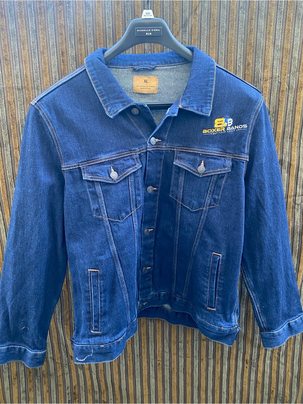 Men's Vintage Denim Jacket - Blue